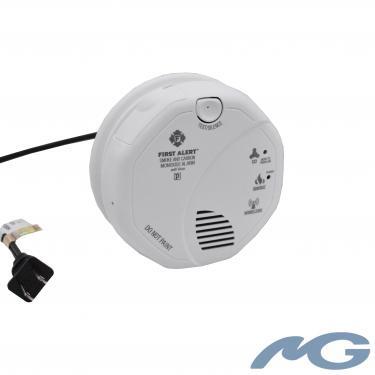 BB4KNESmokeDualCam - Wi-Fi Hardwired Smoke Detector with Night Vision